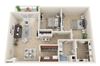 2 Bed/1 Bath